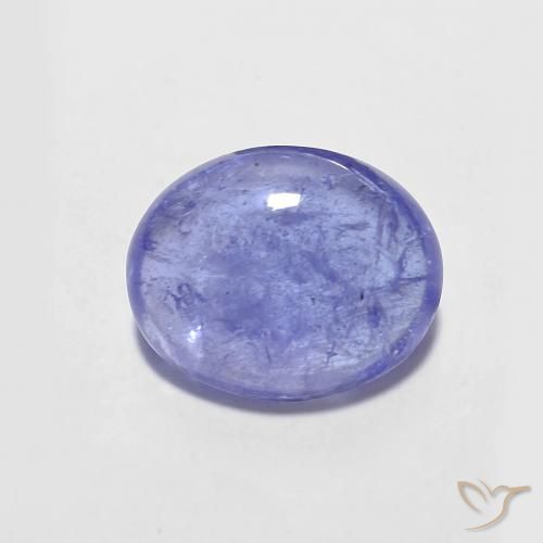 Tanzanite Ovale en damier des États-Unis 2,29 ct, dimension 9 x 7,3mm, pureté Transparent, pierre gemme naturelle Chauffé, 1 pièce Tanzanite de couleur Bleu, dureté Mohs de 6.5 à 7 convient aux bijoux de tous les jours, pierre de sagesse, Uniquement trouvé en Tanzanie, Photo A