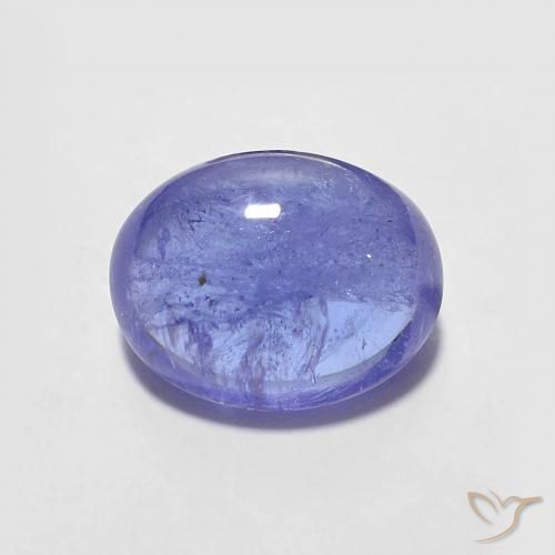 2.78 ct Blue Tanzanite, 9.2 x 7.3 mm Oval Cut From Tanzania, Photo A