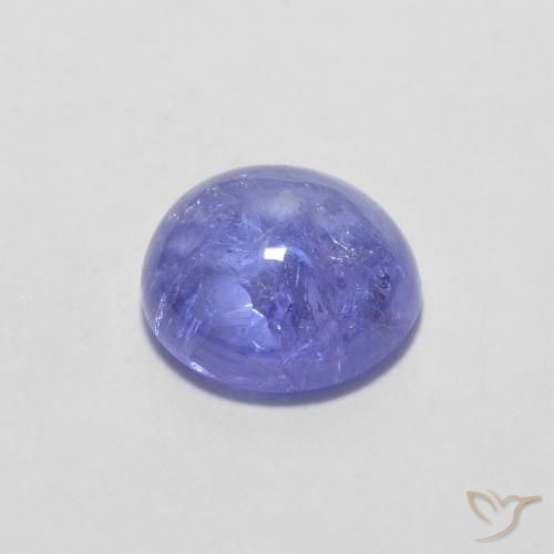 Tanzanite Gemstone in 7 mm (calibrated) Size for Sale, Tanzanite Stone in Intense Violet Blue Color