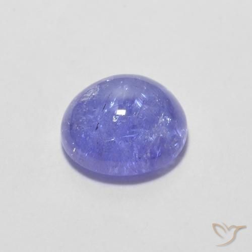 Tanzanite Gemstone in 7 mm (calibrated) Size for Sale, Tanzanite Stone in Intense Violet Blue Color