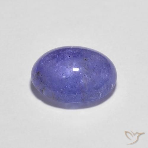 Tanzanite Gemstone in 9 x 7 mm (calibrated) Size for Sale, Tanzanite Stone in Intense Violet Blue Color