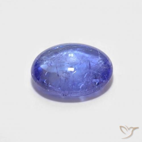 Tanzanite Gemstone in 10 x 8 mm (calibrated) Size for Sale, Tanzanite Stone in Intense Violet Blue Color