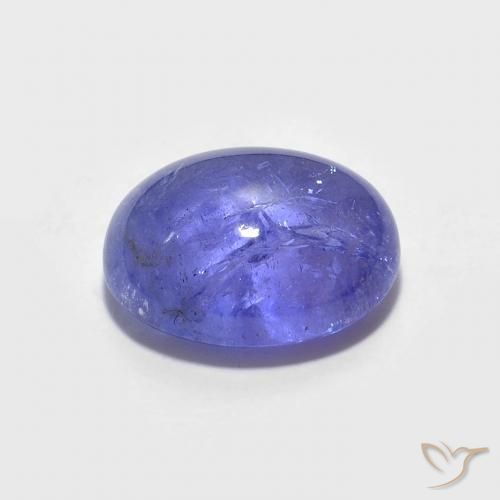 Tanzanite Gemstone in 10 x 8 mm (calibrated) Size for Sale, Tanzanite Stone in Intense Violet Blue Color