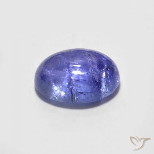 Tanzanite Gemstone in 8 x 6 mm (calibrated) Size for Sale, Tanzanite Stone in Intense Violet Blue Color