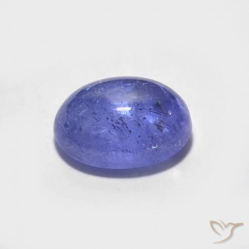Tanzanite Gemstone in 8 x 6 mm (calibrated) Size for Sale, Tanzanite Stone in Intense Violet Blue Color
