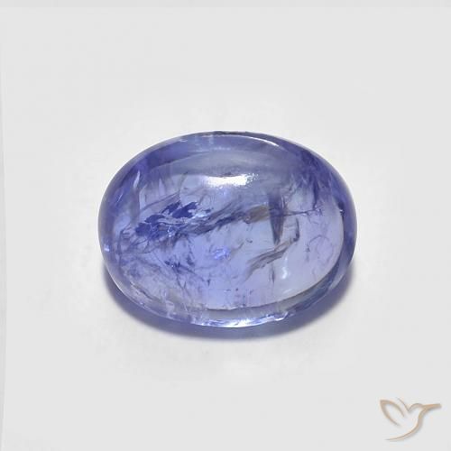 1.88 ct Blue Tanzanite, 8 x 6 mm Oval Cut From Tanzania, Photo A