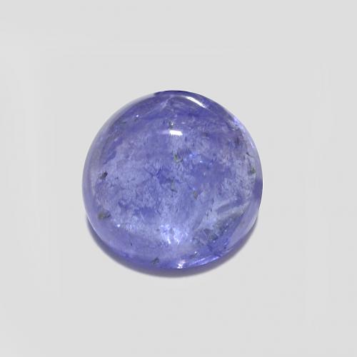 0,67 ct runder blauer Tansanit aus Tansania, Größe 5,2mm, Garantiert natürlicher Edelstein, Transparent Reinheit, 1 Stück Tansanit in Intensives Violettblau Farbe, Mohs-Härte von 6,5 - 7 Geeignet für den täglichen Gebrauch im Schmuck, Entblocken Sie das Halschakra, Photo A