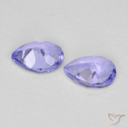 Tanzanite Gemstones in 5 x 3.8 mm Size for Sale, Tanzanite Stones in Deep Blue Color