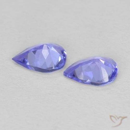 Tanzanite Gemstones in 5.2 x 4 mm Size for Sale, Tanzanite Stones in Intense Blue Color