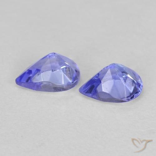 Tanzanite Gemstones in 5 x 3.8 mm Size for Sale, Tanzanite Stones in Violet Blue Color