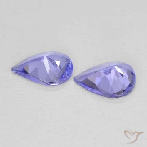 Tanzanite Gemstones in 5 x 4 mm (calibrated) Size for Sale, Tanzanite Stones in Violet Blue Color
