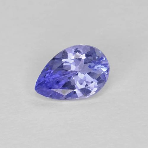 Tanzanite 6,1 x 4,2mm blu Sfaccettatura a pera dalla Tanzania, peso di 0,46 ct, gemma naturale Riscaldato in purezza VVS, 1 pezzo Tanzanite - Colore: Intenso Viola Blu, durezza Mohs di 6,5 - 7 adatto per gioielli da indossare ogni giorno, Trovato solo in Tanzania, Photo A