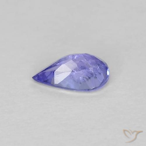Tanzanite Gemstone in 6 x 3.8 mm Size for Sale, Tanzanite Stone in Intense Violet Blue Color