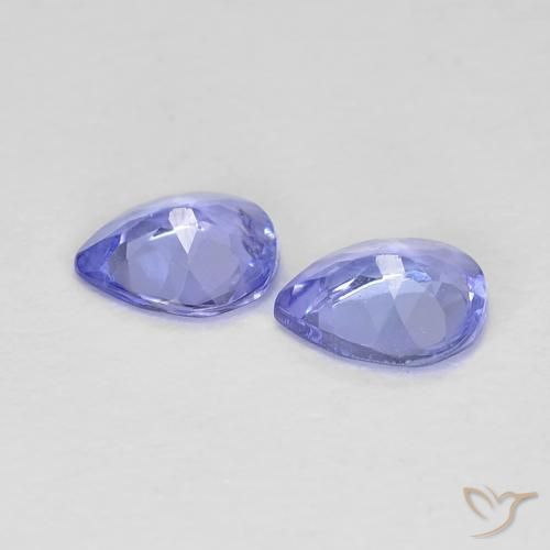 Tanzanite Gemstones in 5 x 4 mm (calibrated) Size for Sale, Tanzanite Stones in Medium Blue Color