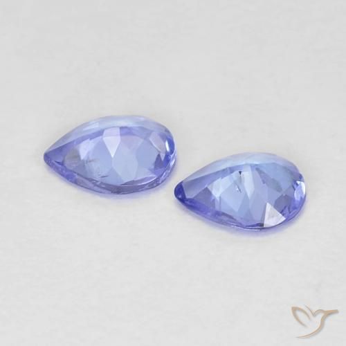 Tanzanite Gemstones in 5 x 4 mm (calibrated) Size for Sale, Tanzanite Stones in Deep Blue Color