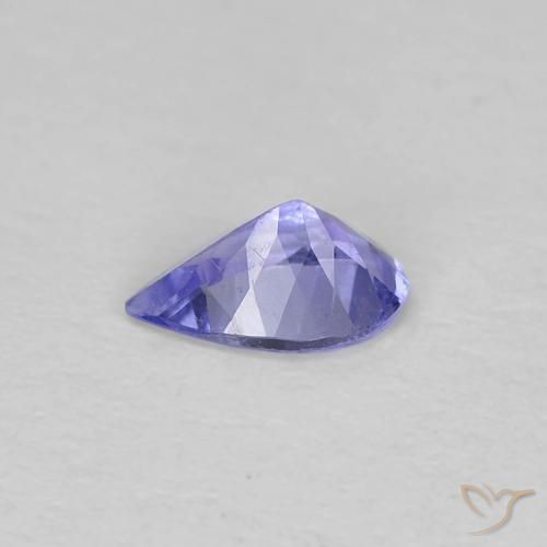 Tanzanite Gemstone in 6 x 4 mm (calibrated) Size for Sale, Tanzanite Stone in Intense Violet Blue Color