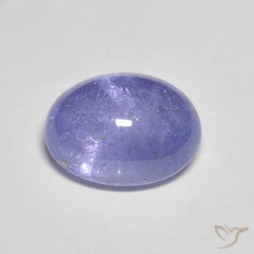 Tanzanite Gemstone in 10 x 8 mm (calibrated) Size for Sale, Tanzanite Stone in Silverish Blue Color