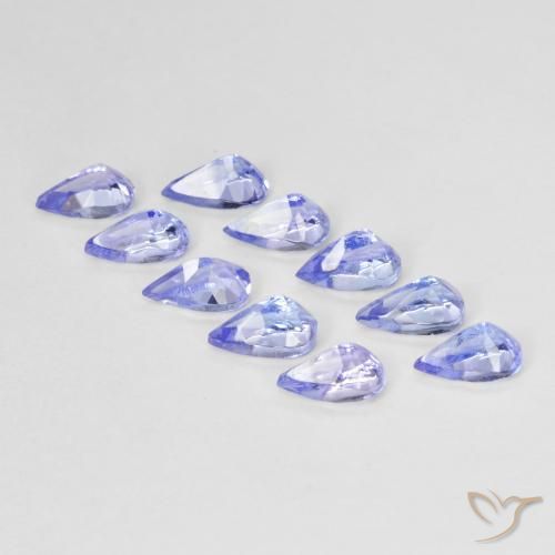Tanzanite Gemstones in 5.1 x 3.2 mm Size for Sale, Tanzanite Stones in Intense Blue Color