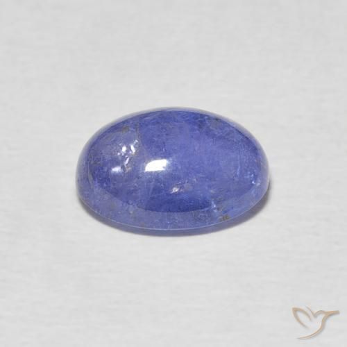 Tanzanite Gemstone in 9 x 7 mm (calibrated) Size for Sale, Tanzanite Stone in Baby Blue Color