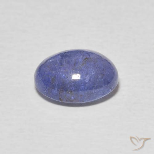 Tanzanite Gemstone in 9 x 7 mm (calibrated) Size for Sale, Tanzanite Stone in Light Blue Color