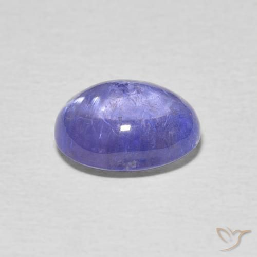 Tanzanite Gemstone in 10 x 8 mm (calibrated) Size for Sale, Tanzanite Stone in Intense Violet Blue Color