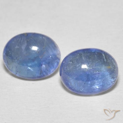 7.22ctw Natural Light Violet Blue Tanzanite, Oval, Transparent