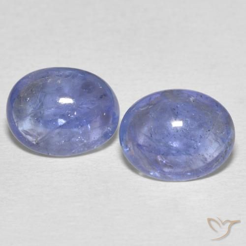 5.70ctw Natural Baby Blue Tanzanite, Oval, Transparent
