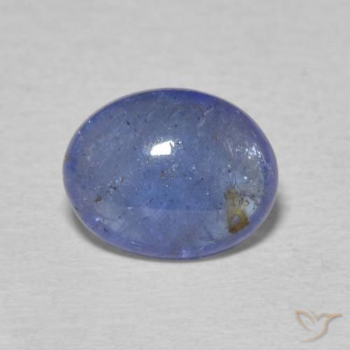 1.90ct Natural Baby Blue Tanzanite, Oval, Transparent