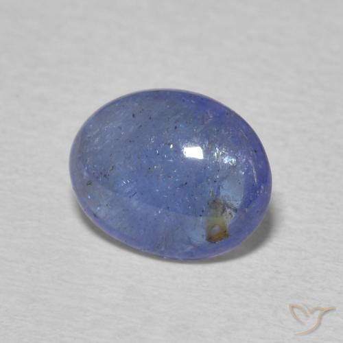 1.90 ct Blue Tanzanite Stone, Natural Tanzanite in Oval Cabochon Shape for Sale