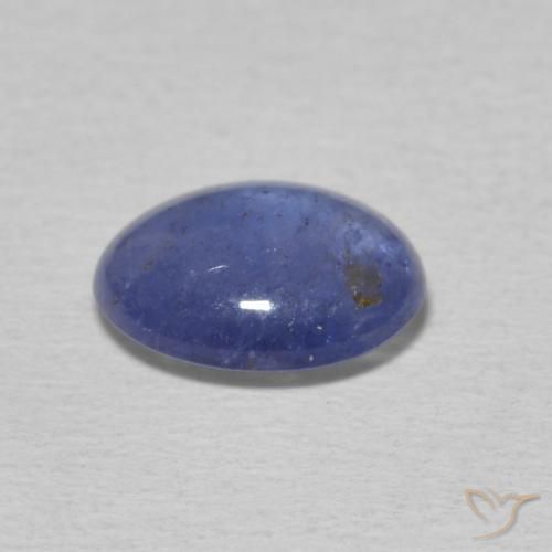 Tanzanite Gemstone in 9 x 7 mm (calibrated) Size for Sale, Tanzanite Stone in Baby Blue Color