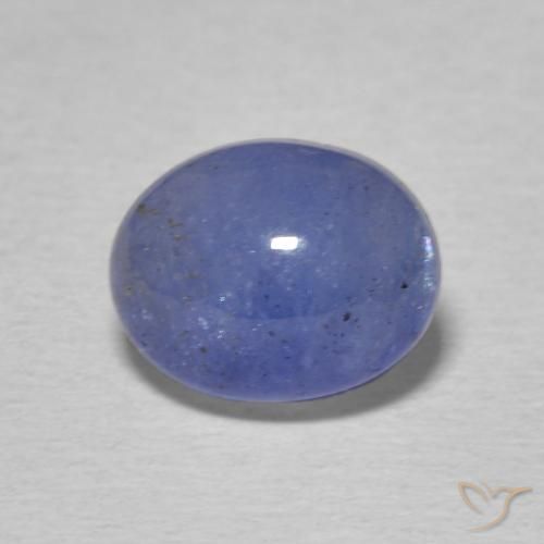 2.55ct Natural Deep Purple Blue Tanzanite, Oval, Translucent
