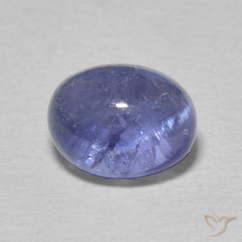 2.99ct Natural Intense Violet Blue Tanzanite, Oval, Transparent
