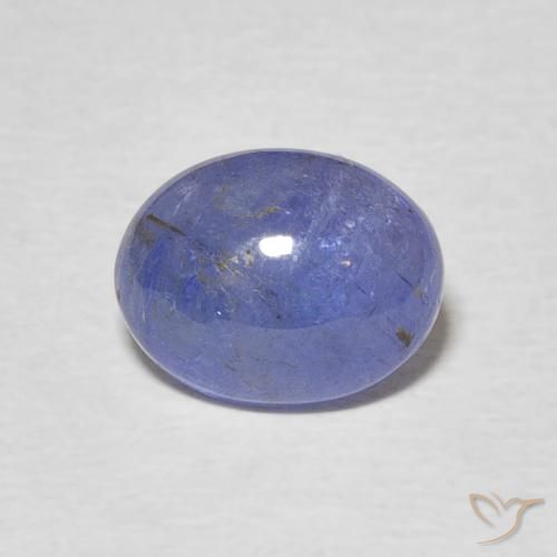 2,39 ct loser blauer Tansanit, 9,1 x 7,1 mm Ovalschliff aus Tansania, Photo A