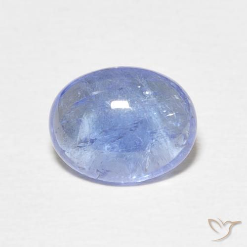 2.37ct Natural Light Violet Blue Tanzanite, Oval, Transparent