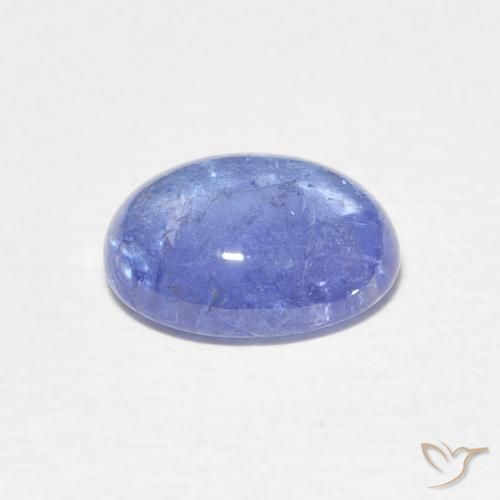 Tanzanite Gemstone in 9 x 7 mm (calibrated) Size for Sale, Tanzanite Stone in Light Violet Blue Color