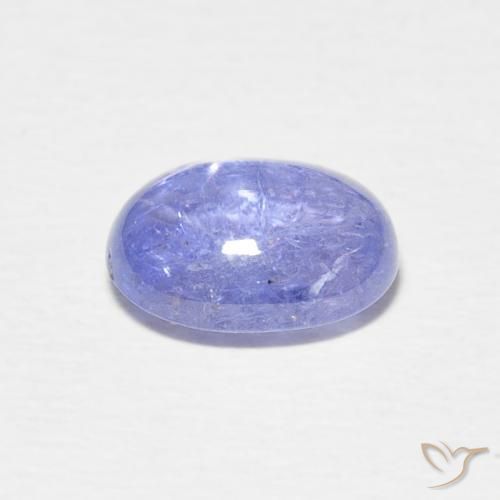 Tanzanite Gemstone in 9 x 7 mm (calibrated) Size for Sale, Tanzanite Stone in Intense Violet Blue Color