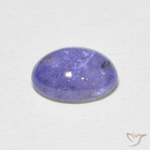 Tanzanite Gemstone in 9 x 7 mm (calibrated) Size for Sale, Tanzanite Stone in Light Blue Color