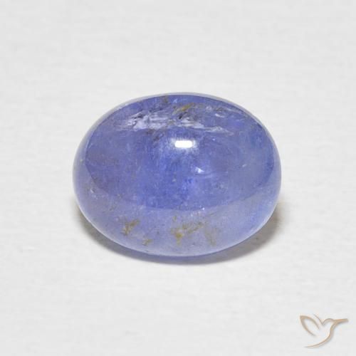 2.31ct Natural Pastel Blue Tanzanite, Oval, Translucent