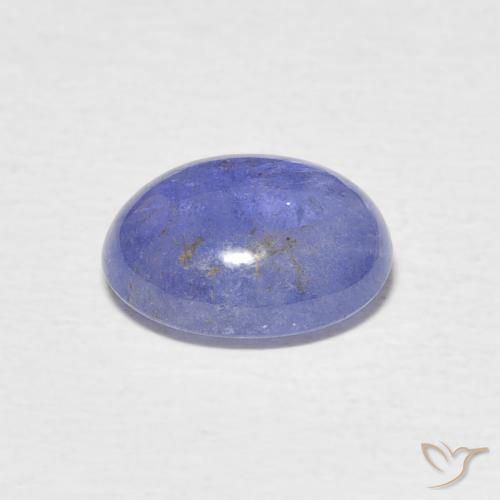 Tanzanite Gemstone in 9 x 7 mm (calibrated) Size for Sale, Tanzanite Stone in Pastel Blue Color
