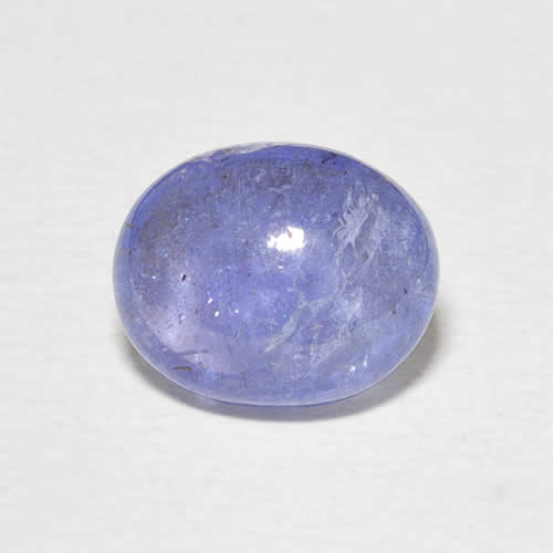2.45ct Natural Light Blue Tanzanite, Oval, Transparent