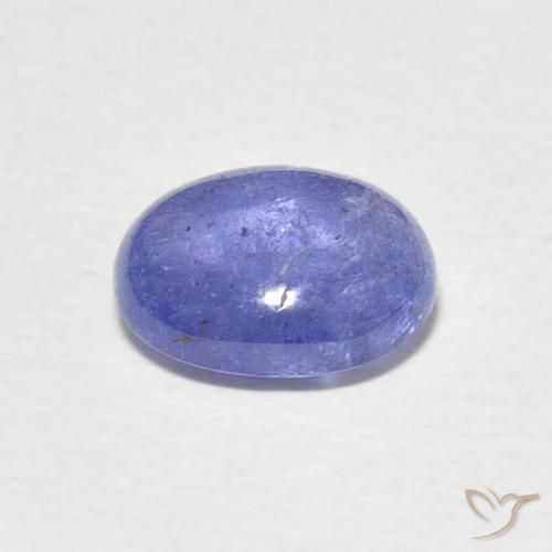 Tanzanite Gemstone in 9 x 7.4 mm Size for Sale, Tanzanite Stone in Light Blue Color