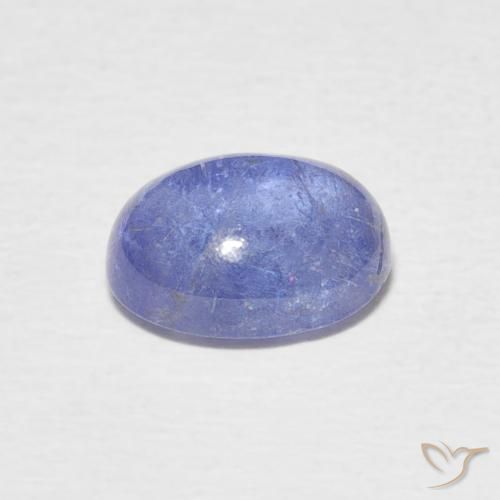 Tanzanite Gemstone in 9 x 7 mm (calibrated) Size for Sale, Tanzanite Stone in Light Blue Color