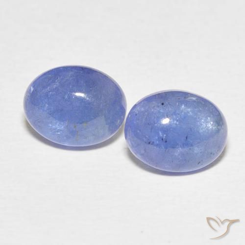5.35ctw Natural Light Blue Tanzanite, Oval, Translucent