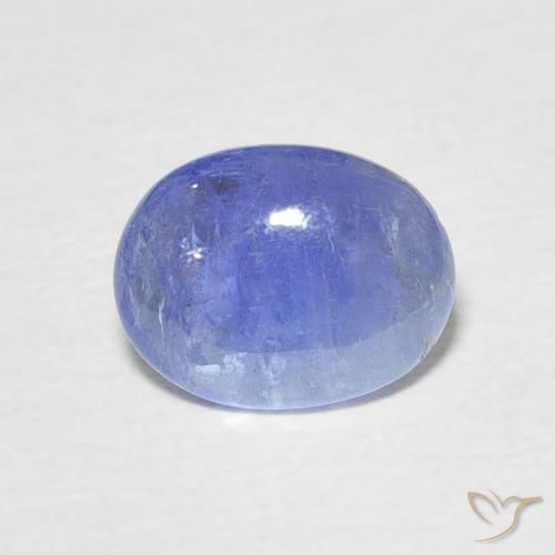 1.69ct Natural Intense Blue Tanzanite, Oval, Translucent