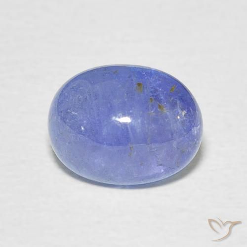 2.71ct Natural Intense Violet Blue Tanzanite, Oval, Translucent