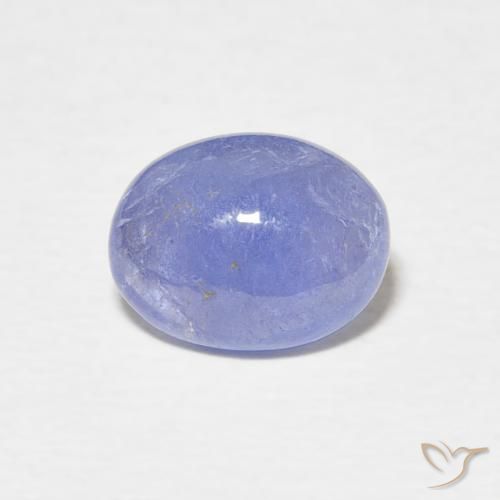 2.17ct Natural Violet Blue Tanzanite, Oval, Translucent