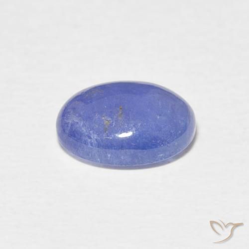 Tanzanite Gemstone in 9 x 7 mm (calibrated) Size for Sale, Tanzanite Stone in Violet Blue Color