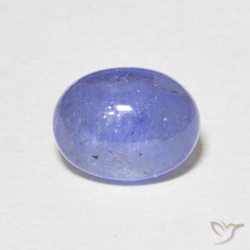 2.30ct Natural Violet Blue Tanzanite, Oval, Transparent