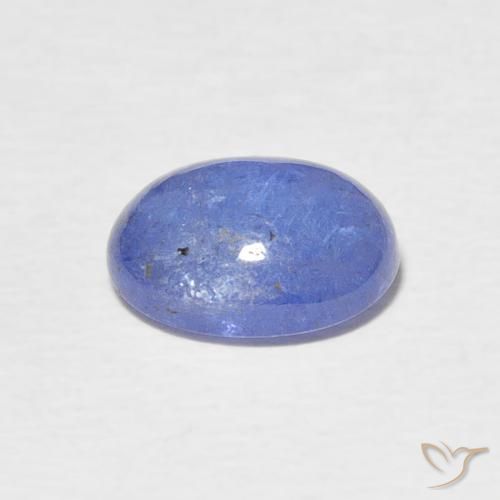 Tanzanite Gemstone in 9 x 7 mm (calibrated) Size for Sale, Tanzanite Stone in Violet Blue Color