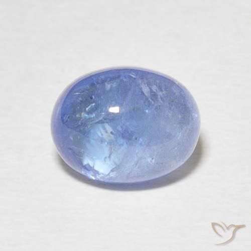 2.97ct Natural Light Blue Tanzanite, Oval, Transparent